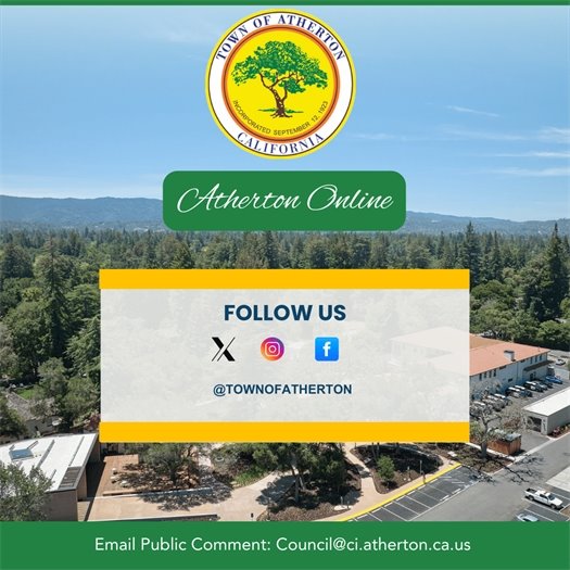 View of Atherton City Hall 