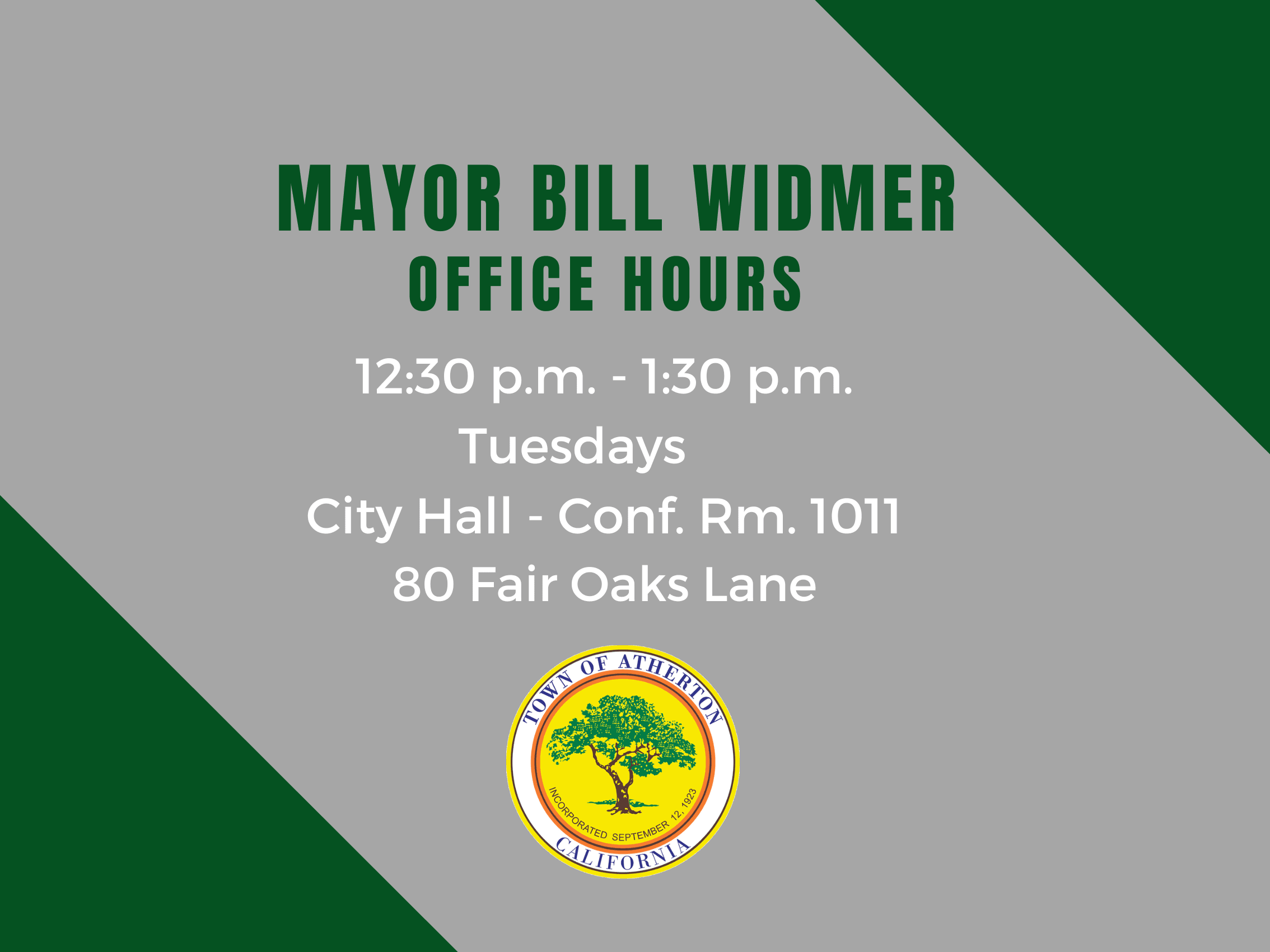 Blue and White Office Hours Corflute Sign (2)