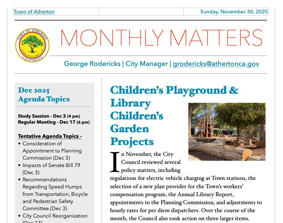 November Monthly Matters 2025