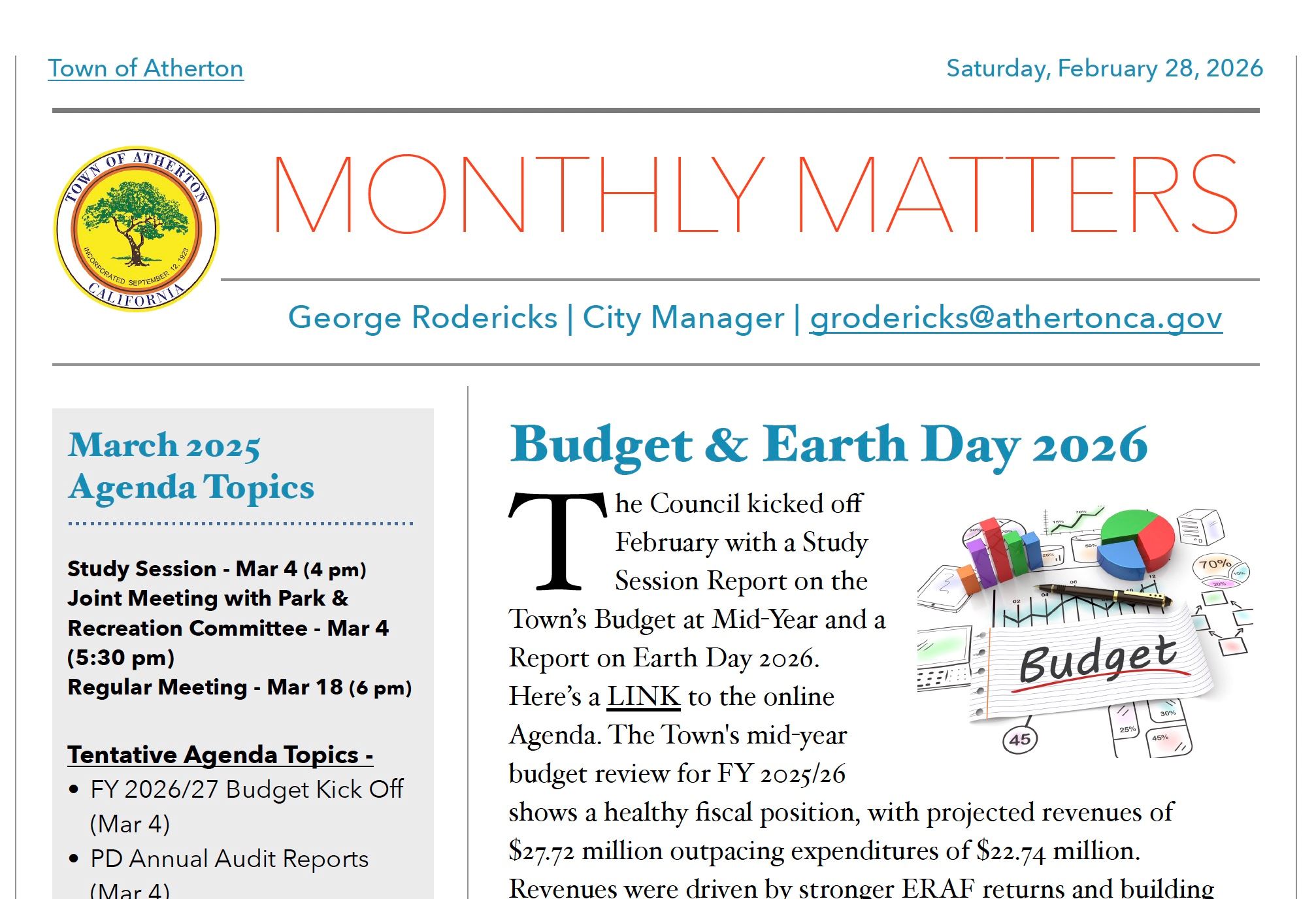 Monthly Matters Feb 2026