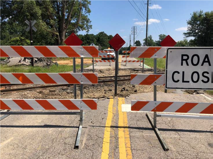 Rail Crossing Closure