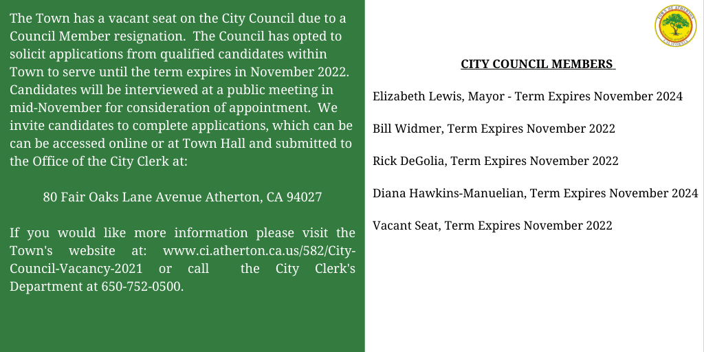 Council Vacancy 2