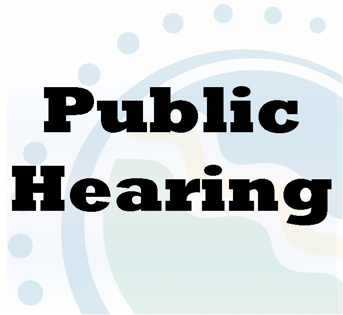 Public Hearing